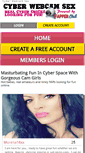 Mobile Screenshot of cyberwebcamsex.com